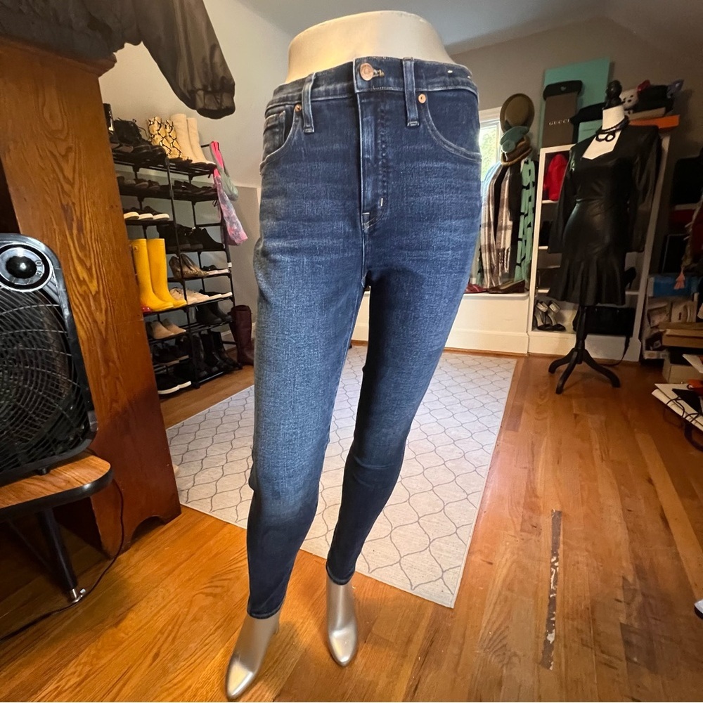 MADEWELL 10" High-Rise Skinny Jeans Sz 26 - Picture 7 of 14